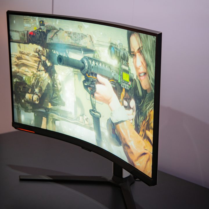 Samsung Odyssey Neo G8 gaming monitor.