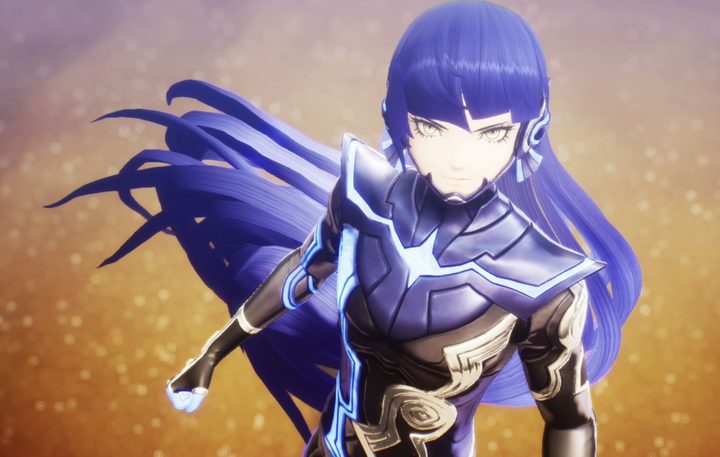 Overhead shot of character from Shin Megami Tensei V.