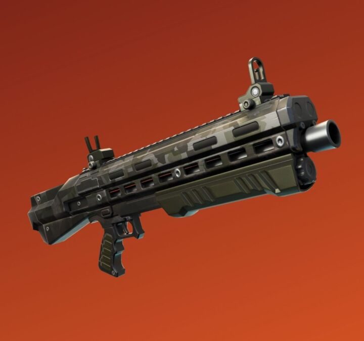 Shotgun in Fortnite.