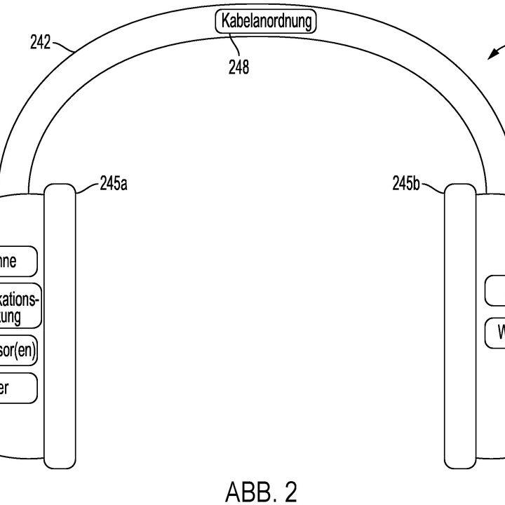 Sonos headphone cable patent diagram.