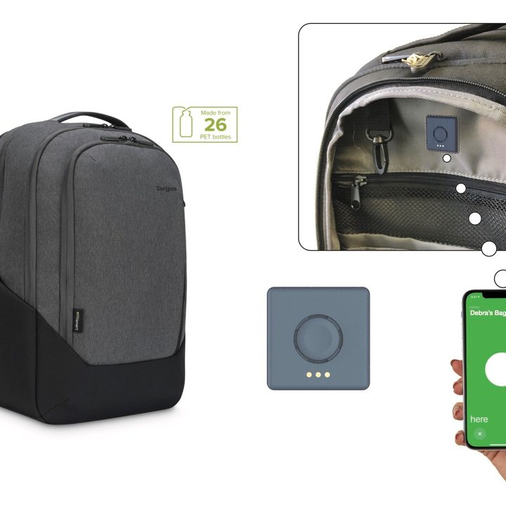Targus backpack with Apple Find My support