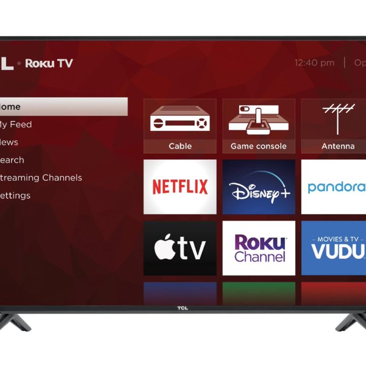 TCL 50-inch Class 4 Series 4K TV.