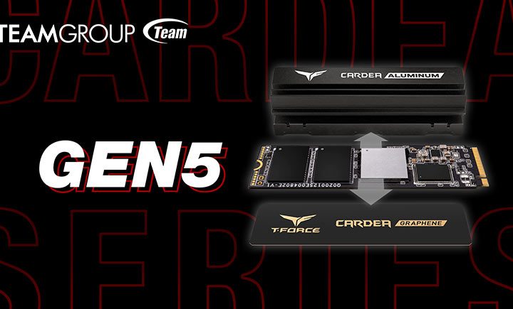 The new TeamForce gaming SSD.