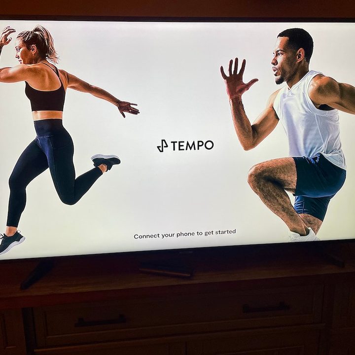 The Tempo Core's standby screen.