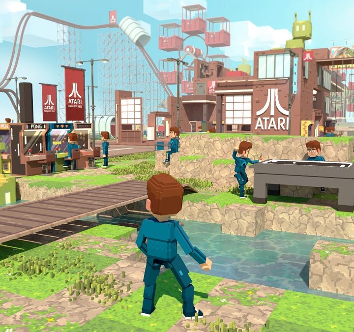 Atari's theme park within The Sandbox.