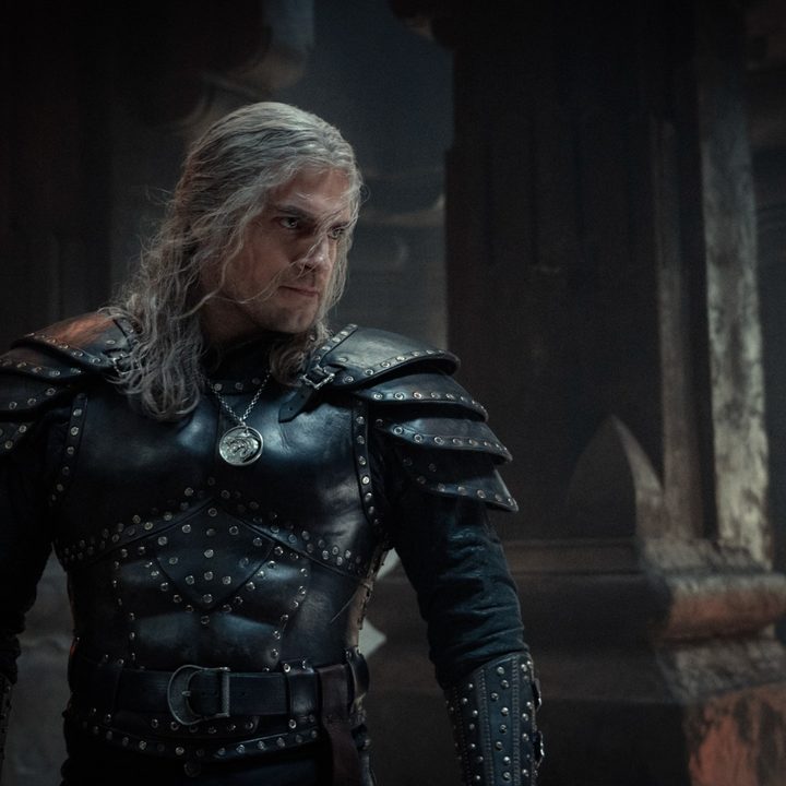 Henry Cavill as Geralt of Rivia in a scene from season 2 of The Witcher.