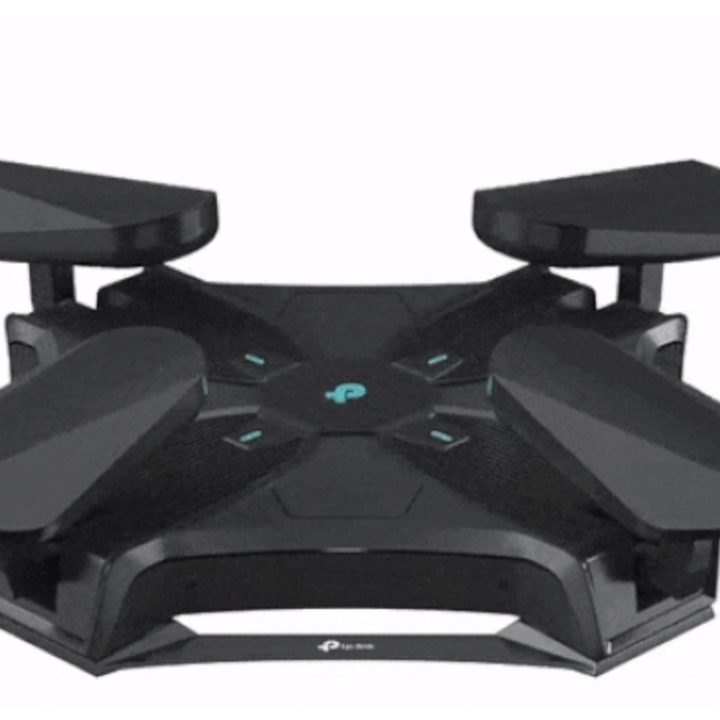 TP-Link's new Omni router features motorized antennas.