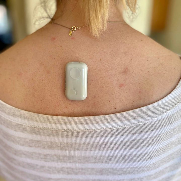 Upright Go S, review, wearing device.