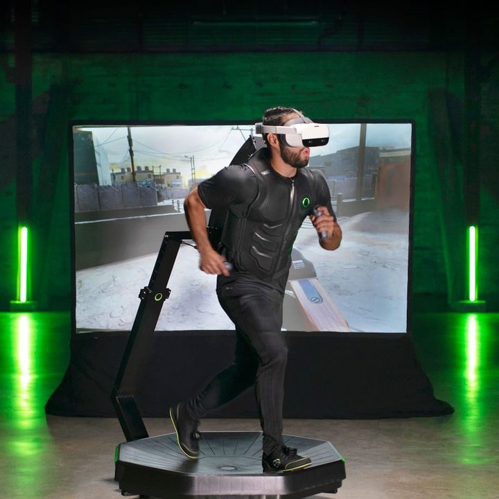 virtuix omni VR treadmill