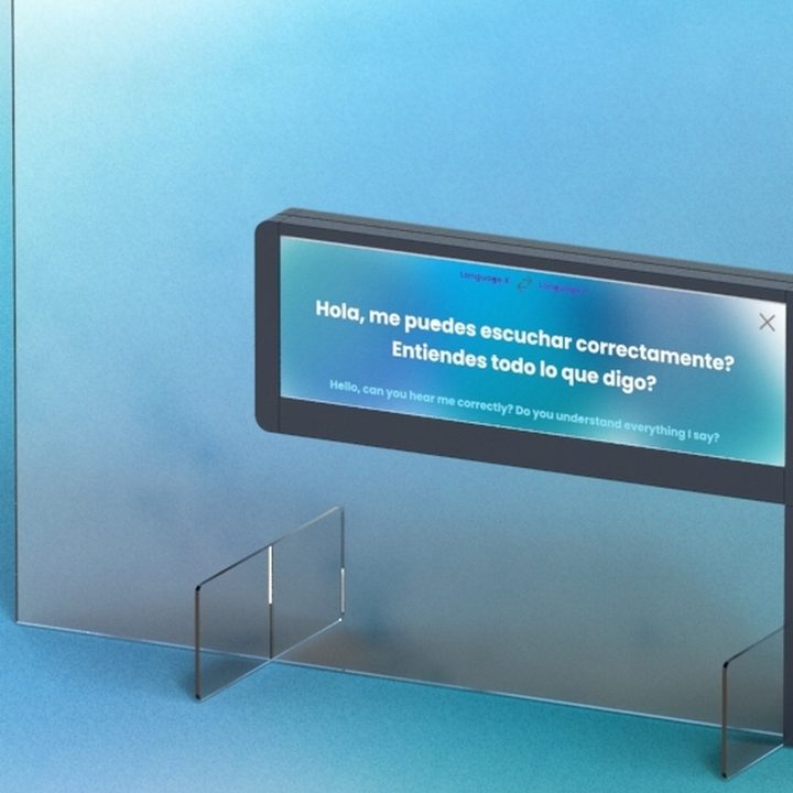 Waverly Labs Subtitles device.