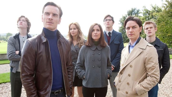 The cast of X-Men: First Class.