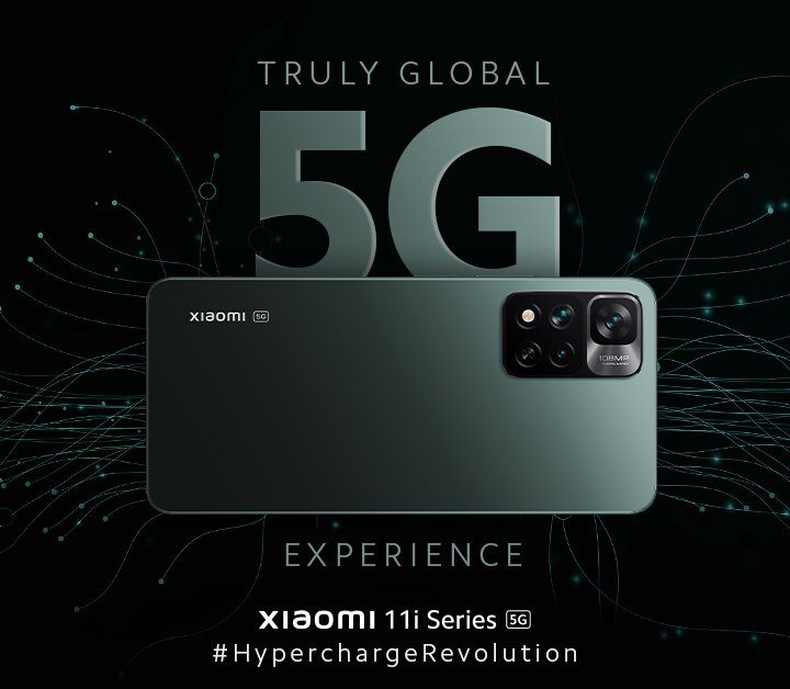 Xiaomi 11i series poster