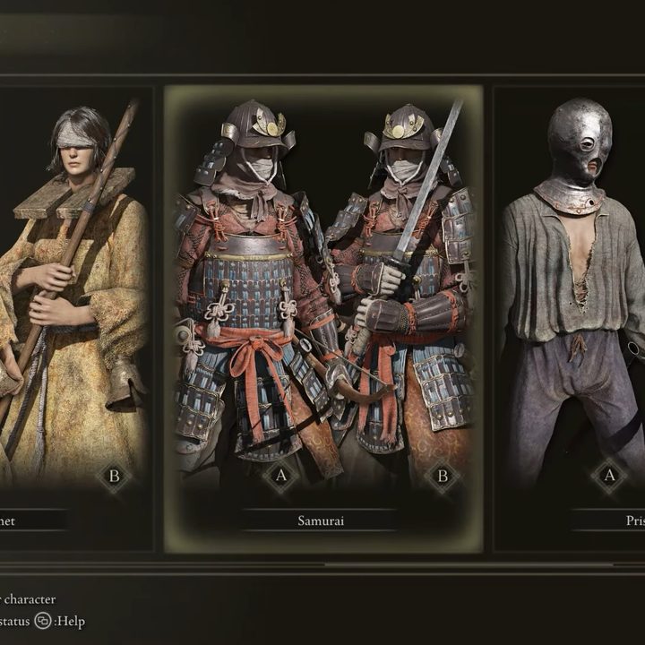 Samurai in Elden Ring.