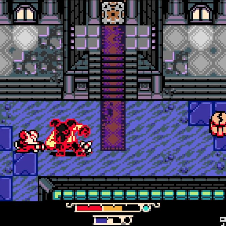 Mina whipping an enemy.