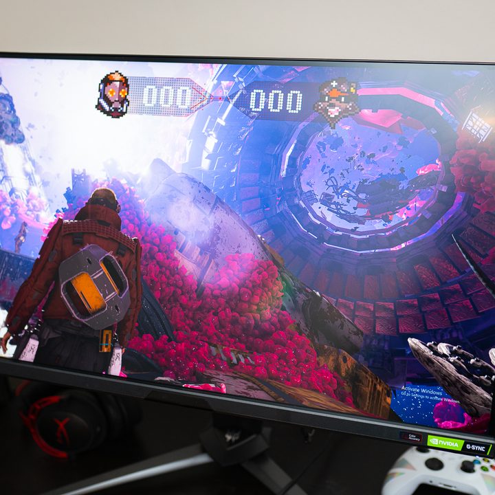 Guardians of the Galaxy on the Acer Predator X28.