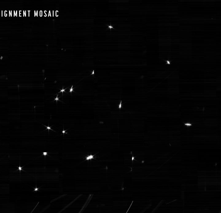 An image mosaic created by pointing the telescope at a bright, isolated star in the constellation Ursa Major known as HD 84406.