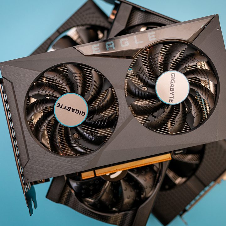 AMD RX 6500 XT on top of other graphics cards.