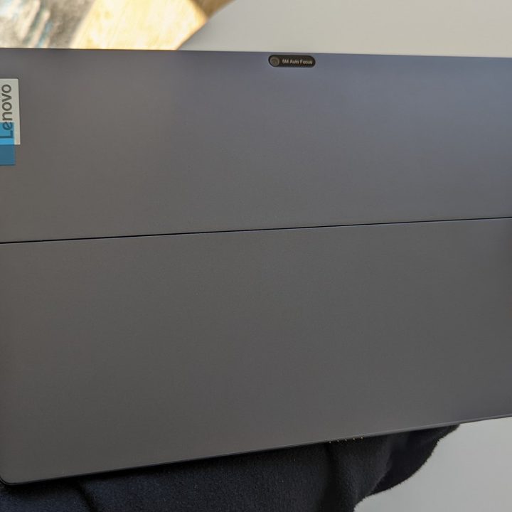 The back of the IdeaPad 5i.