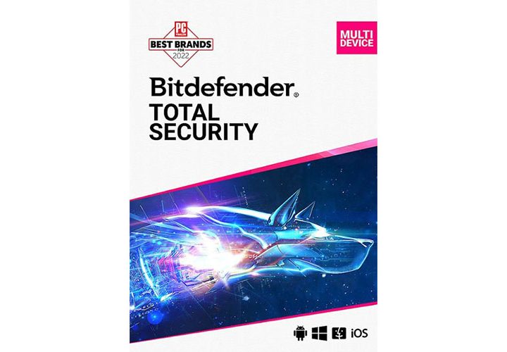 Bitdefender Total Security box.