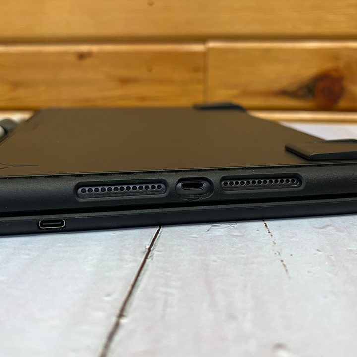 The Brydge Max+ is thick and protects your iPad from up to 4 foot drops.