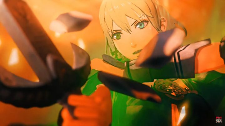 Byleth in Fire Emblem Warriors: Three Hopes