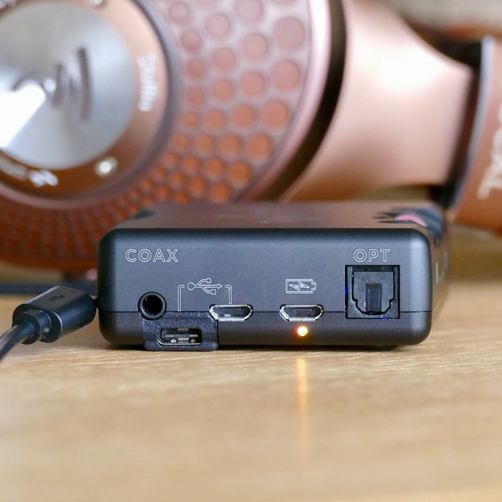 The Chord Mojo 2's connections and ports.