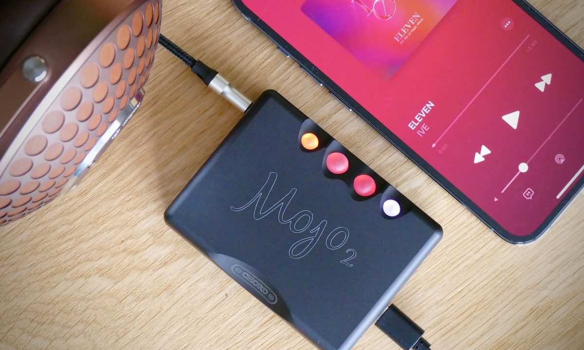 Chord Mojo 2 seen from the top down.