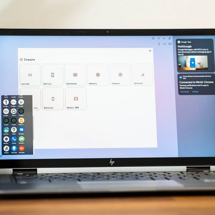 A beta showing off Google's plans for Android and Chromebook app streaming.