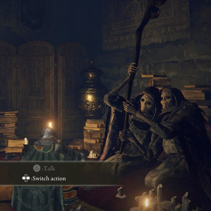 The Twin Maiden Husks in Elden Ring.