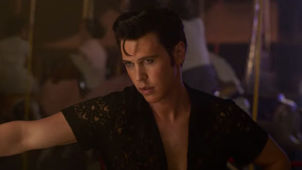 Austin Butler as Elvis.