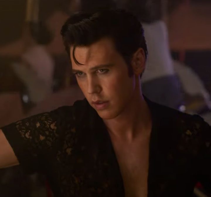 Austin Butler as Elvis.