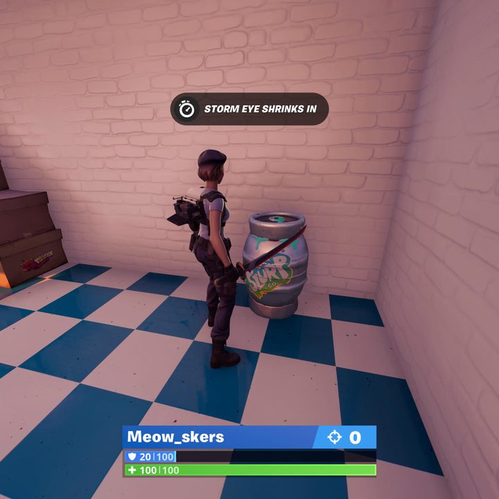 Slurp barrels in Fortnite.
