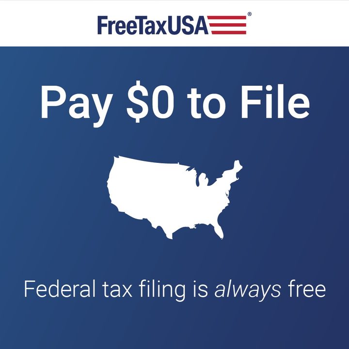 FreeTax USA with free federal filing for all.