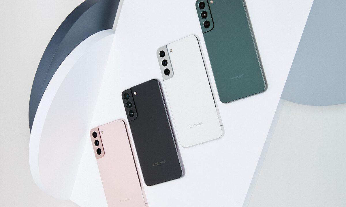 Galaxy S22 and S22 Plus colors.