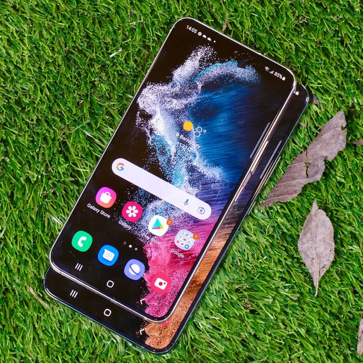 The Samsung Galaxy S22 Plus is much larger than the S22.