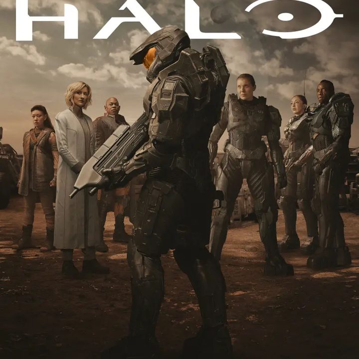 A poster for the Paramount+ series Halo.