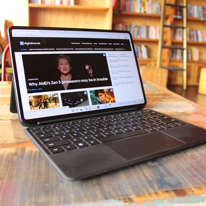 The Huawei MateBook E flies through daily tasks.