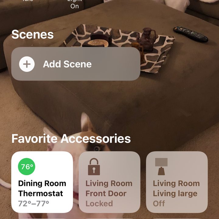Rooms tab selected with plus sign at the top.