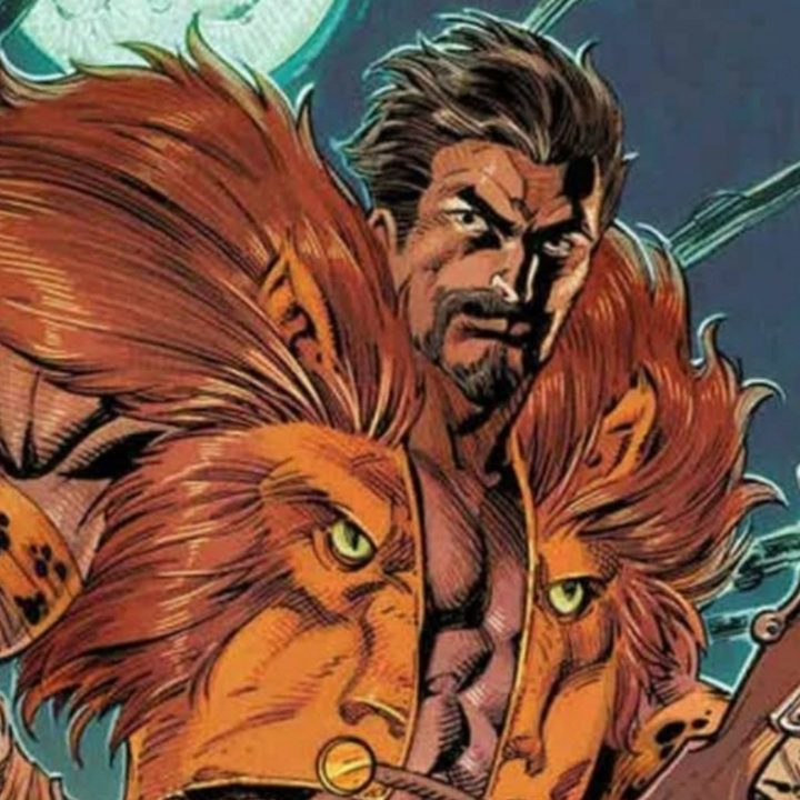 Kraven prepares for battle in the Amazing Spider-Man comic books.
