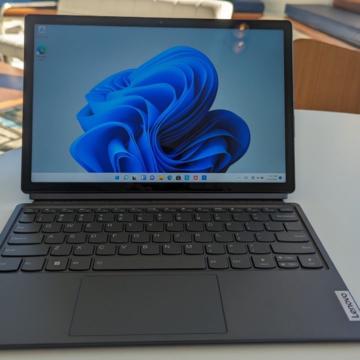 The Lenovo IdeaPad 5i tablet stands out due to its keyboard.