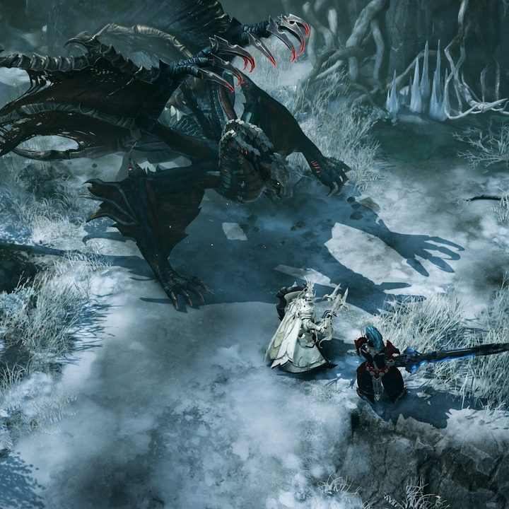 Lost Ark player in combat.