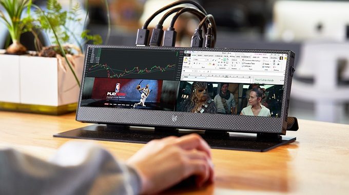 This portable monitor may be the weirdest display yet - Digital Trends