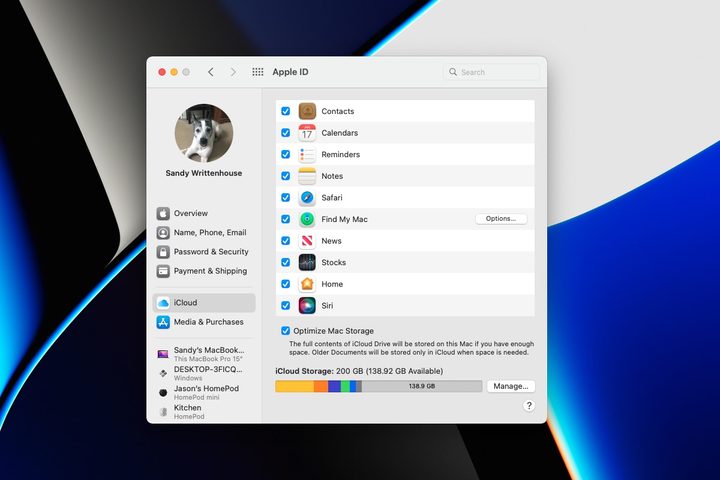 Find My selected in the iCloud section of System Preferences.