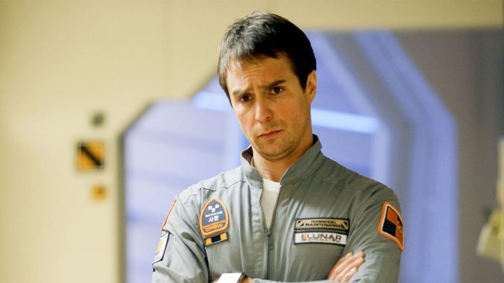 Sam Rockwell in Moon.