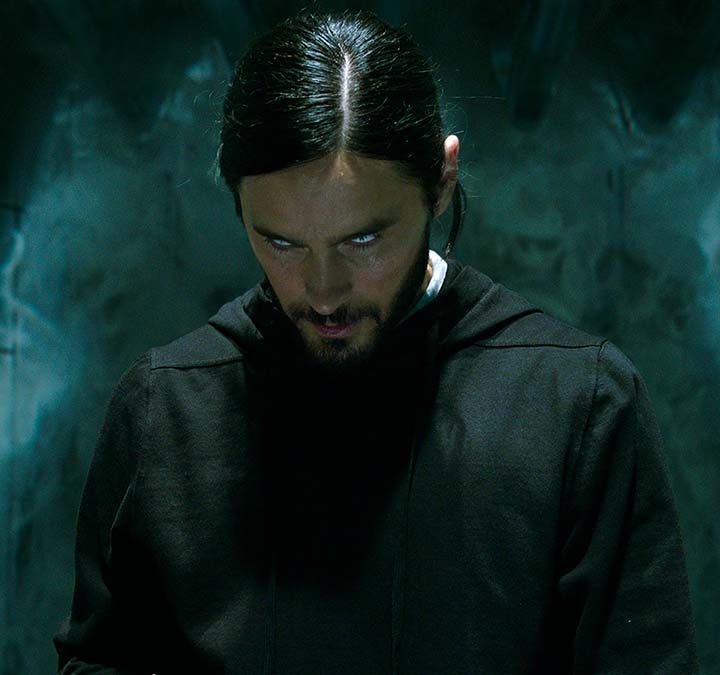 Jared Leto in Morbius.