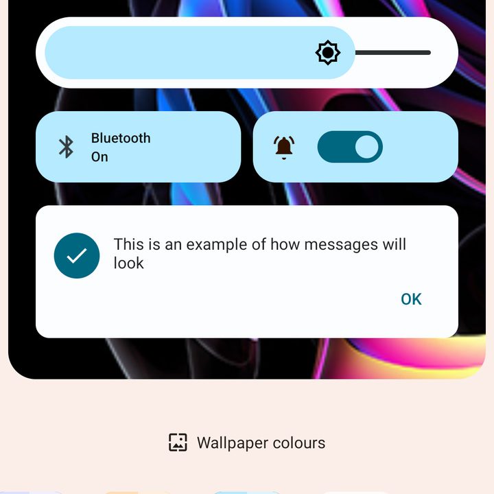 Motorola Edge Plus 2022 accent color picker.