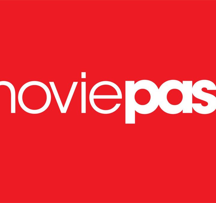 The logo for MoviePass.