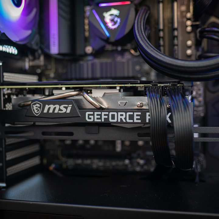 GPU inside the MSI Aegis RS 12.