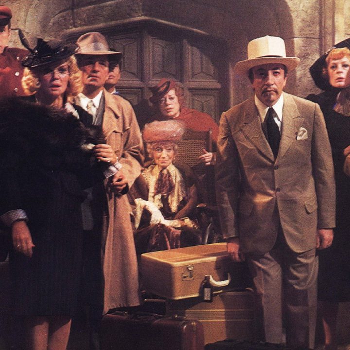 The cast of Murder by Death looks shocked.