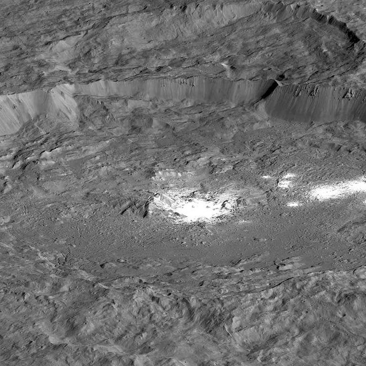 Ceres' Occator Crater.